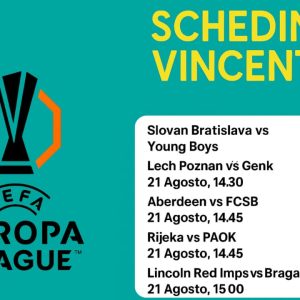 Schedina Vincente – Europa League 21/08/2025