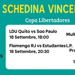 Schedina Vincente – Copa Libertadores 18/09/2025