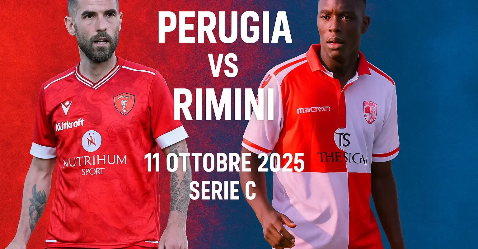 Pronostico Serie C Perugia vs Rimini | Quote, Statistiche e Analisi Pre-Partita